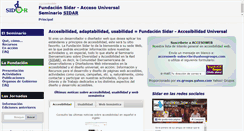 Desktop Screenshot of jornadas.sidar.org